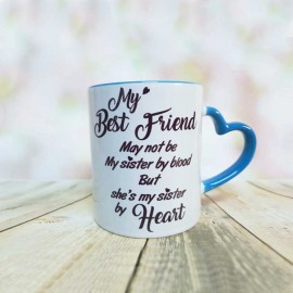 Cană toartă inimă “Best Friend”