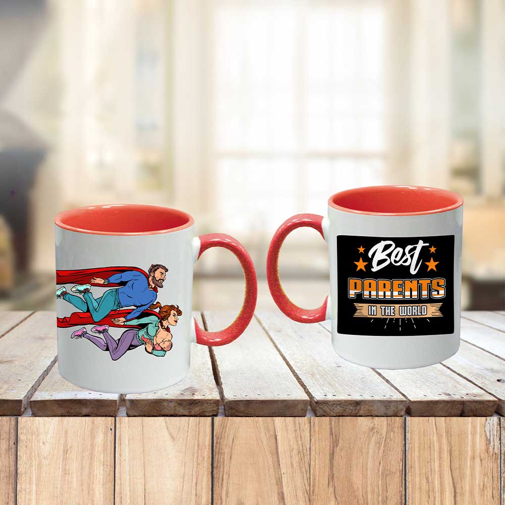 Cană color interior “Best Parents”