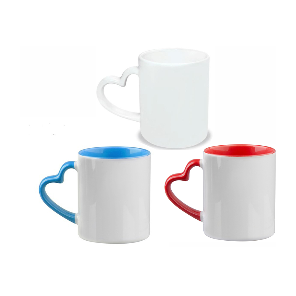 Personalizeaza-ti cana alba toarta inima