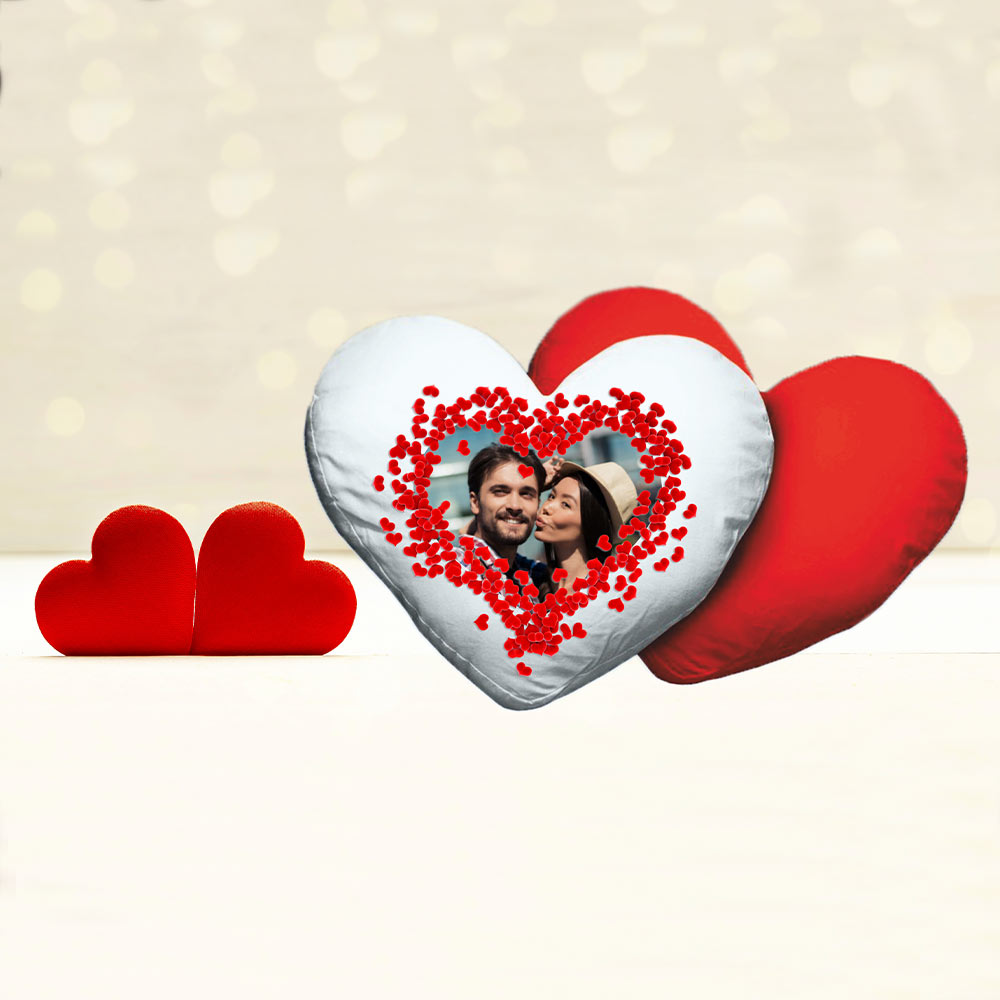 Perna inima cu spate rosu si poza