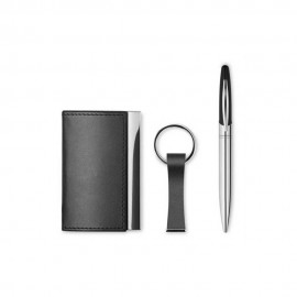 Set business, pix, breloc si suport carti de vizita.