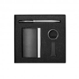 Set business, pix, breloc si suport carti de vizita.