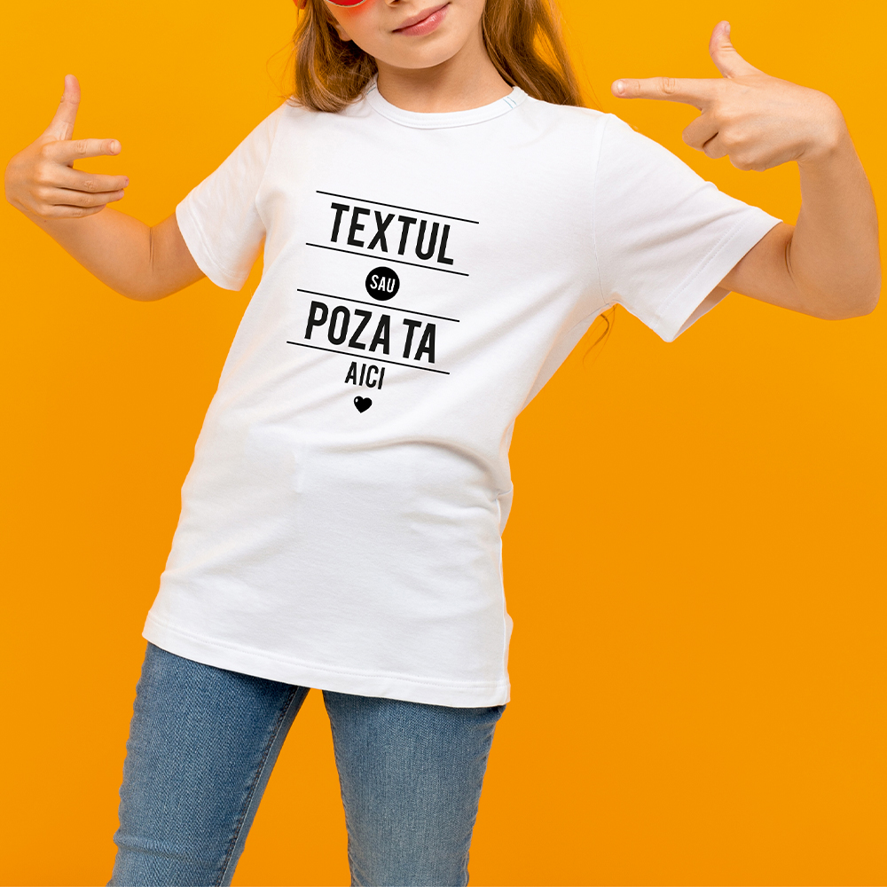 Personalizeaza-ti tricoul - copii