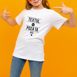 Personalizeaza-ti tricoul - copii