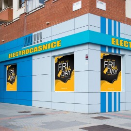 Autocolant PVC policromie