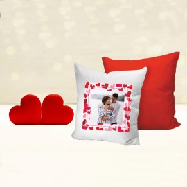 Perna patrata spate rosu cu poza